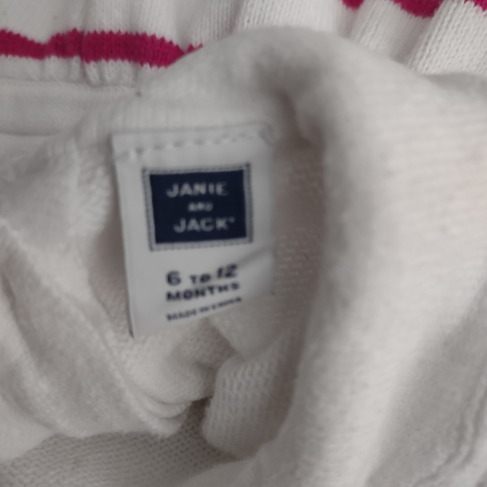 Janie and Jack Girls Knit Romper sz 6-12 months - Picture 3 of 4